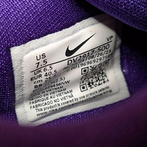 Nike KD 16 B.A.D. Men\'s 7.5 Field Purple Fuchsia Basketball Shoes DV2917-500 main image 5